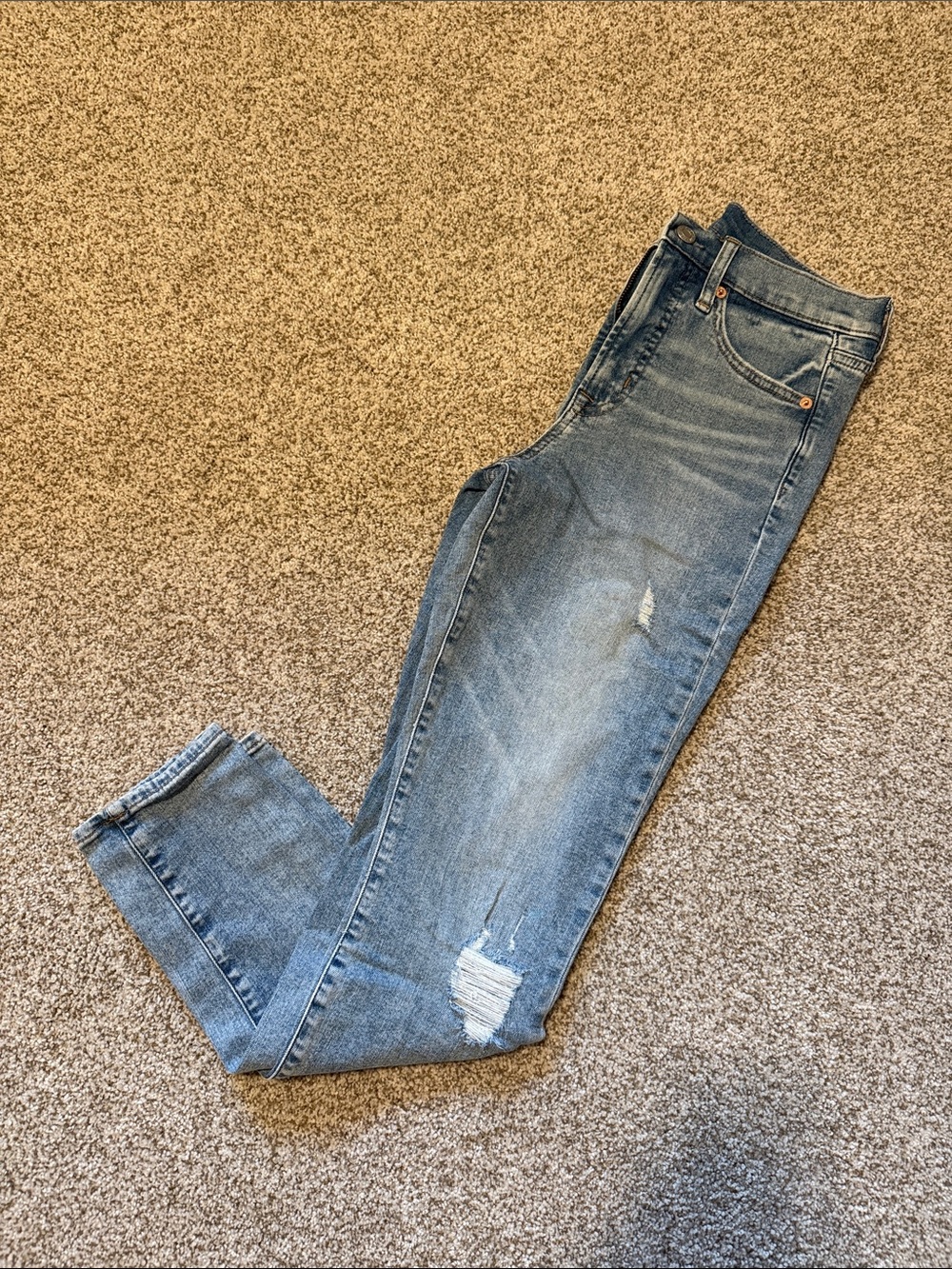 Like New Womens Gap True Skinny High Rise Jeans